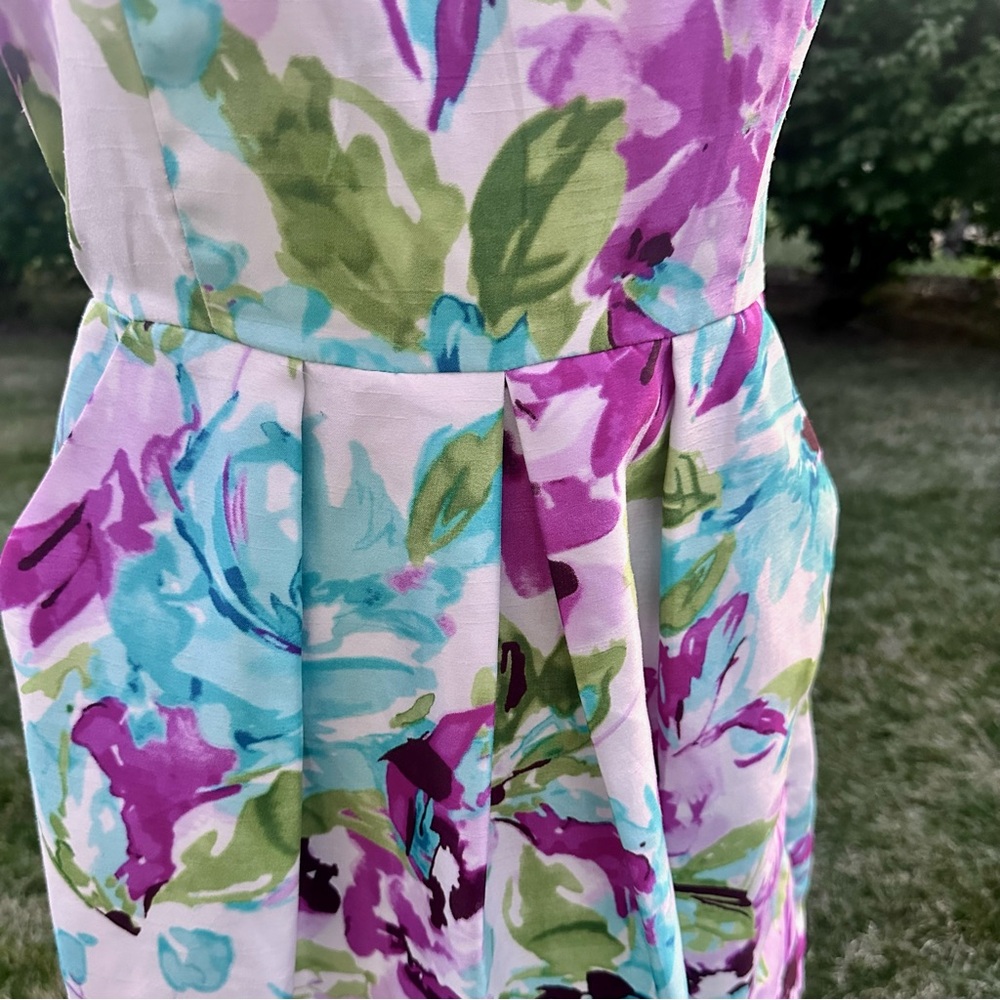 Madison Leigh Floral Sleeveless Dress - Picture 13 of 16